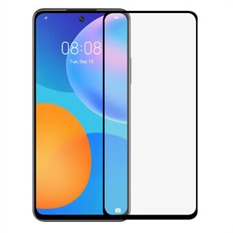 Fullt lim i full storlek härdat glas skärmskydd för Huawei P Smart 2021 / Y7a