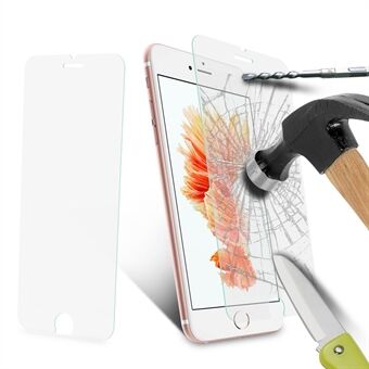 0,1 mm Ultratunt klart härdat glas skärmskydd för iPhone 8/7 4.7 (Arc Edge)