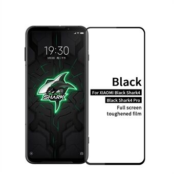 PINWUYO Anti-explosion Anti-fingerprint Tempered Glass Full Screen Full Glue Film for Xiaomi Black Shark 4 / Xiaomi Black Shark 4 Pro