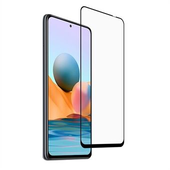 RURIHAI för Xiaomi Redmi Note 10 Pro Härdat Glas Helskärmskydd [2.5D] [Solidt Försvar]