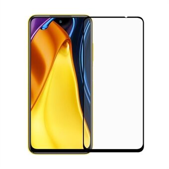 Ultraklart anti-explosionshärdat glasfilm Svarta kanter Fulllim skärmskydd för Xiaomi Redmi Note 10 5G / Poco M3 Pro 4G / Poco M3 Pro 5G