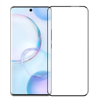 PINWUYO Hot Bending 3D Böjd Anti-fingeravtryck Anti-explosion skärmskydd i härdat glas för Honor 50 / Huawei nova 9