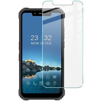 IMAK H Series HD Clear Bubble-Free 9H hårdhet Anti- Scratch härdat glasfilm för Oukitel WP9