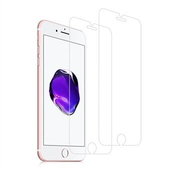 AMORUS 2st/set Scratch-Proof Slim Full Glue Premium HD Clarity härdat glasfilm för iPhone 6 Plus/ 6s Plus/ 7 Plus/ 8 Plus 