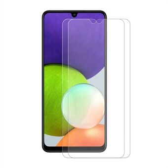 HAT- Prince 2st / set 0,26 mm 9H Hårdhet 2,5D Arc Edge Anti- Scratch Härdat glas Screen Protector Guard Film för Samsung Galaxy A32 4G (EU-version)