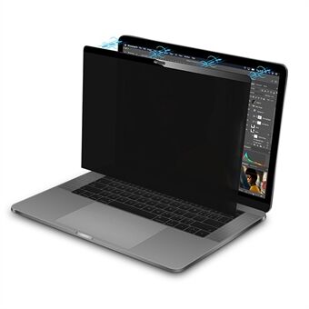 För MacBook Pro 16 tum (2021) (A2485) / 16 tum (2023) (A2780) Anti-Peep skärmskydd för bärbar dator, magnetiskt avtagbar Återanvändbar bärbar dator med full täckning härdat glasfilm