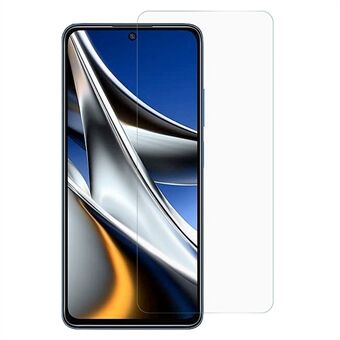 För Xiaomi Poco X4 Pro 5G Anti-Explosion Anti- Scratch Mobiltelefon Skärmfilm 2.5D Arc Edge HD Klart härdat glas Skärmskydd