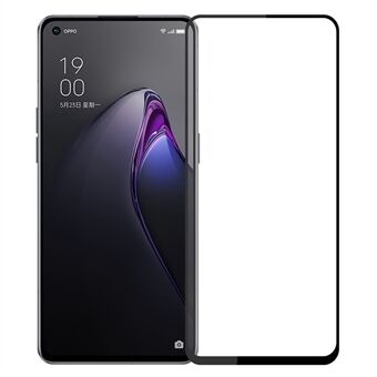 PINWUYO JK härdat glasfilm Series-2 för Oppo Reno8 5G bubbelfri hellim Slitbeständigt helskärmsskydd härdat glasfilm