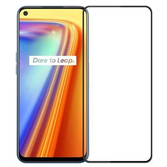 PINWUYO JK 3D Curved Härdat Glas Film-2 för Realme GT Neo2 5G / Neo3 Full Glue Full Cover Splittersäker HD-skärmskydd