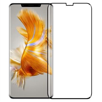 PINWUYO JK 3D Curved Tempered Glass Film-2 för Huawei Mate 50 Pro 4G Full Cover Full Glue Ultra HD Anti-Fingerprint Screen Protector