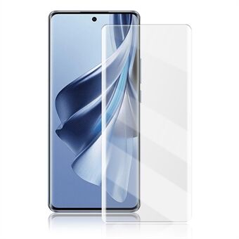 MOCOLO för Oppo Reno10 5G (Global) Anti-scratch Helskärmskydd 3D Kurvat UV Flytande Härdat Glasfilm