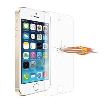 0.3 mm 2.5D Matt Tempered Glass Skärmskydd för iPhone SE 5s 5 5c