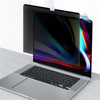 För MacBook Pro 16 tum (2021) A2485 Magnetiskt Adsorptions Anti-Spion Film Laptop Härdat Glas Skärmskydd