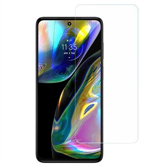 AMORUS för Motorola Moto G71s 5G Touch Sensitivity Skärmskydd i härdat glas Högt aluminium-kiselglas 2.5D Arc Edge Clear Film