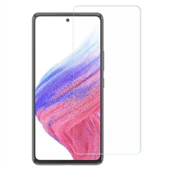 För Samsung Galaxy A53 5G telefon Skärmskydd 2.5D Arc Edge HD Klar splittringssäker härdat glasfilm