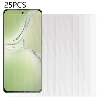 25 stycken för Oppo K12x 5G (Kina) / OnePlus Nord CE4 Lite 5G härdat glas skärmskydd högupplöst