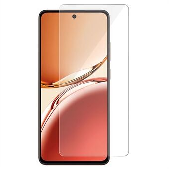 AMORUS För Oppo Reno12 F 5G Skärmskydd Högkvalitativt Aluminium-Silikonglas 2.5D Klar Film