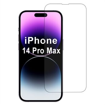 För iPhone 14 Pro Max skärmskydd hög aluminium-kiselglas anti-fingeravtrycksfilm