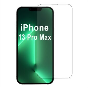 För iPhone 13 Pro Max Skärmskydd 2.5D Transparent Hög Aluminium-Silikonglasfilm