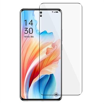 För Oppo A2 Pro 5G / A3 Pro (Kina) 5G Silkestryckt Fullskärmsskydd 3D Bågekant