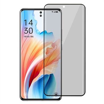 För Oppo A2 Pro 5G / A3 Pro (China) 5G Skärmskydd med Anti-Spion Integritet Härdat Glas Film