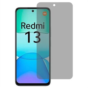 För Xiaomi Redmi 13 5G / 4G Insynsskydd Skärmskydd Anti-Spy Härdat Glas Film