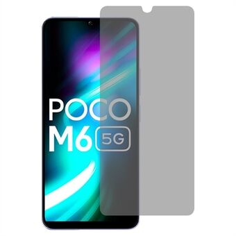 För Xiaomi Poco M6 5G / Redmi 13R 5G / 13C 5G / 13C 4G / Poco C65 4G Anti-Spy skärmskydd