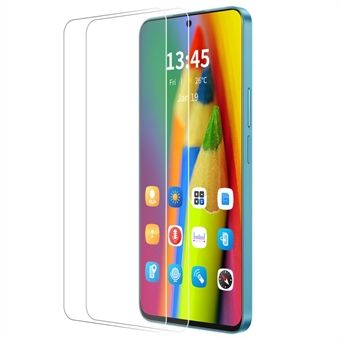 ENKAY HAT PRINCE 2 stycken för Samsung Galaxy M35 5G / A35 5G skärmskydd högkvalitativt aluminium-silikonglasfilm