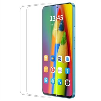 ENKAY HAT PRINCE 2 st för OnePlus Nord CE4 Lite 5G / Oppo K12x 5G (Kina) Skärmskydd 9H Hårdhet HD Klar