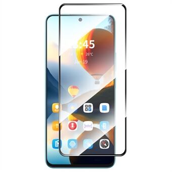 ENKAY HAT PRINCE För Xiaomi Redmi K70 Ultra Skärmskydd 9H Silkestryck 0.26mm Högt Aluminium-Silikonglas Film