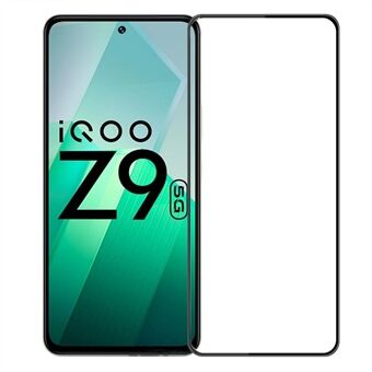 PINWUYO För vivo iQOO Z9 5G Skärmskydd 3D Varmböjd Härdat Glasfilm