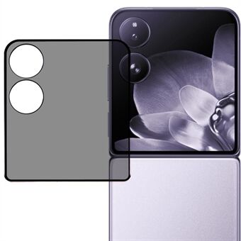 För Xiaomi Mix Flip 5G Anti-Spion Skärmskydd Full Täckning Siden Tryck Härdat Glas Film