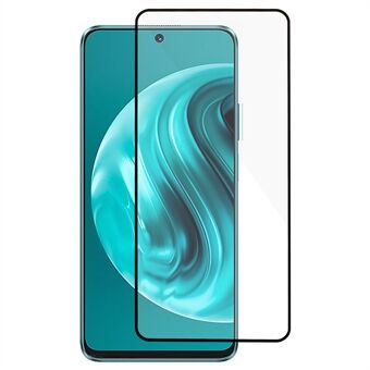 För Huawei nova 12i 4G Härdat Glas Skärmskydd Full Lim Siden Tryckt Skärmfilm