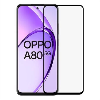 RURIHAI För Oppo A80 5G Skärmskydd Sekundär Härdning Hög Aluminium-Silikonglas Film