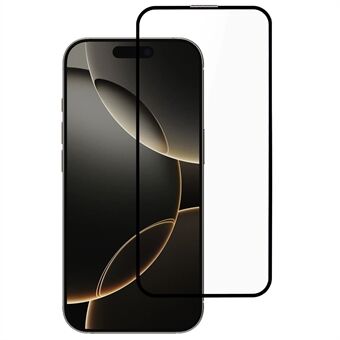 För iPhone 16 Pro Max Härdat Glas Heltäckande Skärmskydd 9H Hårdhet