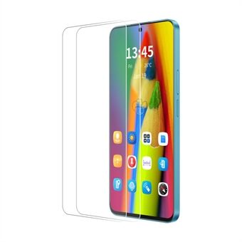 För Honor X7c 4G / 200 Smart 5G ENKAY HAT 2-pack PRINCE Skärmskydd 9H Hårdhet Högt Aluminum-Silikonglasfilm - Transparent