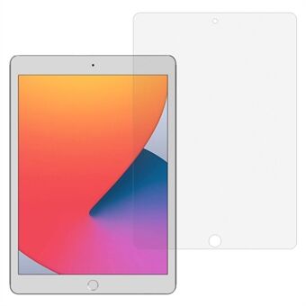 För iPad 10.2 (2021) / (2020) / (2019) Härdat Glas Skärmskydd Båge Edge Matt Skärmfilm