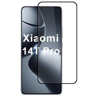 För Xiaomi 14T / 14T Pro Hög Aluminium-Kiselglas Skärmskydd 2.5D Silk Screen Printing