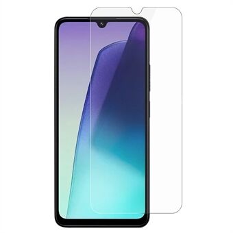 AMORUS För Xiaomi Redmi A4 5G Skärmskydd 2.5D Böjd Kant 9H Hög Aluminium-Silikonglasfilm