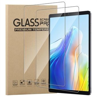 2st För Blackview Tab 6 Härdat Glasfilm 2.5D Arc Edge Klar Skärmskydd