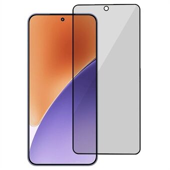 För Xiaomi 15 Härdat Glasfilm Anti-Spion Integritets Skydd Skärmskydd Full Lim