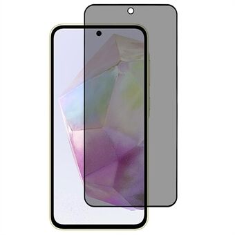 För Samsung Galaxy A36 5G Anti-Peep Fulltäckande Skärmskydd Silkestryck Härdat Glasfilm