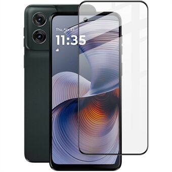 IMAK Pro+ Series För Motorola Moto G55 5G Härdat Glas Heltäckande Skärmskydd Känslig Touch Film