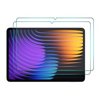 För Xiaomi Pad 7 ENKAY HAT PRINCE 2st Surfplatteskärmskydd 9H 2.5D 0,33mm Höghållfast Aluminium-kiselglasfilm - Transparent