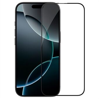 NILLKIN 3D CP+MAX För iPhone 16 Pro Max Skärmskydd Fullständigt Täckning Anti-Explosion AGC Glasfilm