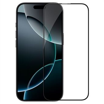 NILLKIN 3D CP+MAX För iPhone 16 Pro Skärmskydd Fullständig Täckning Anti-explosion AGC Glasfilm