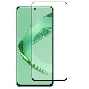 För Huawei nova 11 SE Skärmskydd Silketryck Full Lim Härdat Glas Skärmfilm