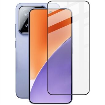 IMAK Pro+ Series För Xiaomi 15 Härdat Glas Fullskärmsskydd Känslig Touchfilm