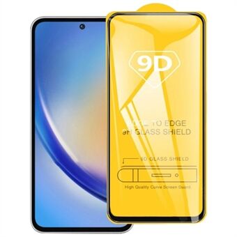 För Samsung Galaxy A36 5G Skärmskydd 9D Side Glue Heltäckande Härdat Glasfilm