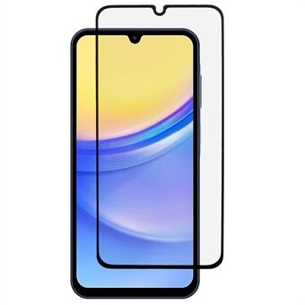 För Samsung Galaxy A26 5G Skärmskydd Silketryck Hel Lim Härdat Glas Skärmfilm